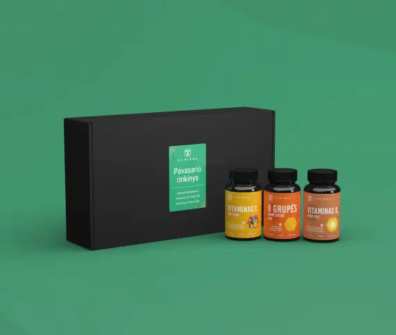 Vitaminų rinkinys pavasariui