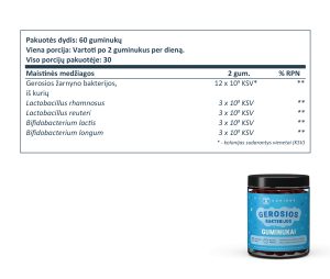 Gerosios bakterijos - guminukai