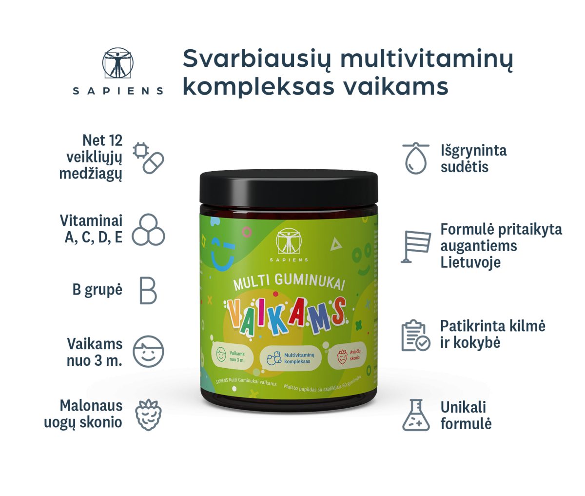 Multi Guminukai vaikams