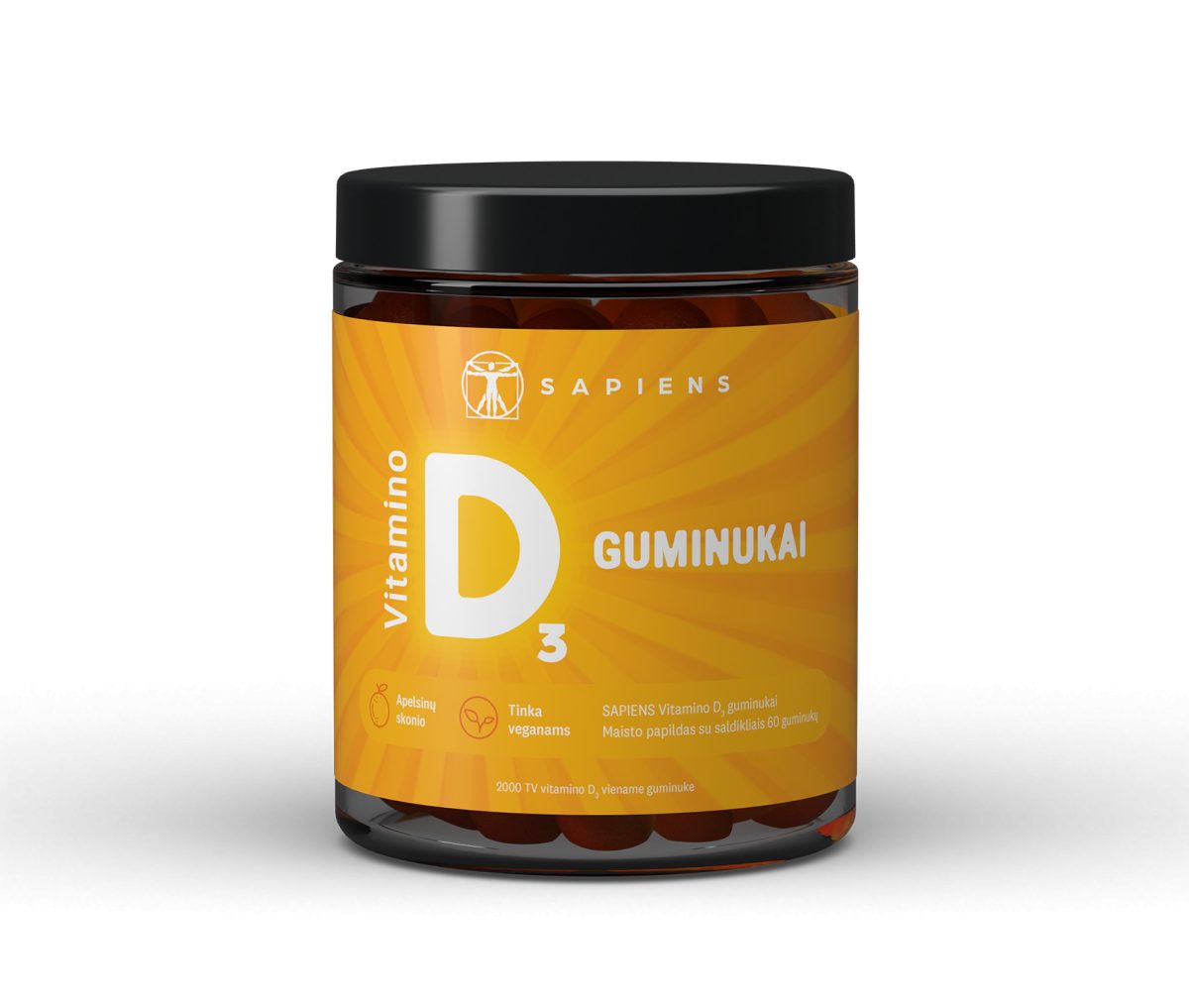 Vitamino D3 guminukai