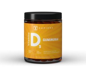 Vitamino D3 guminukai