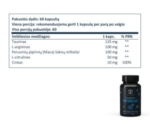 Libido ir potencijai