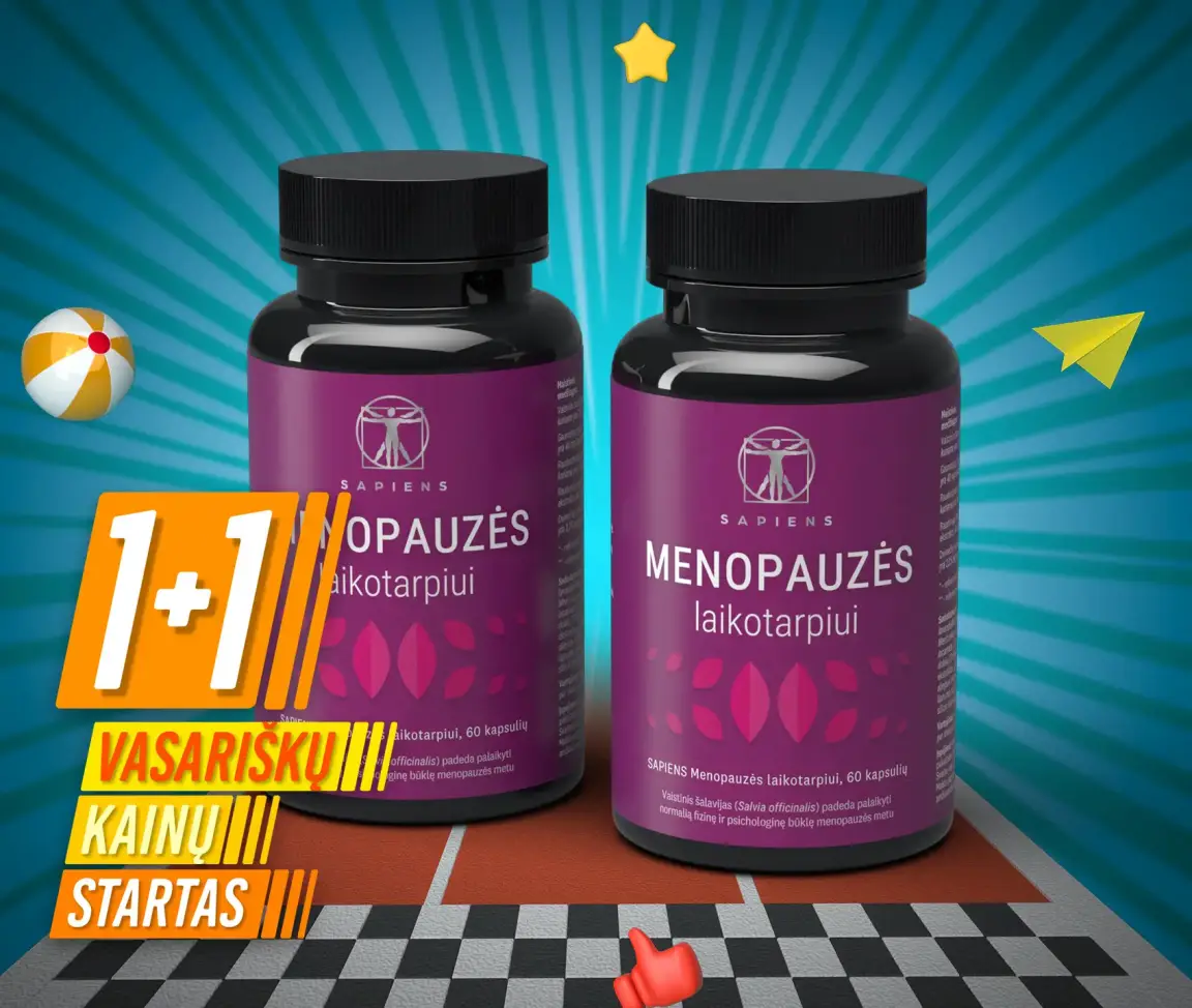 Kompleksas menopauzei 1+1
