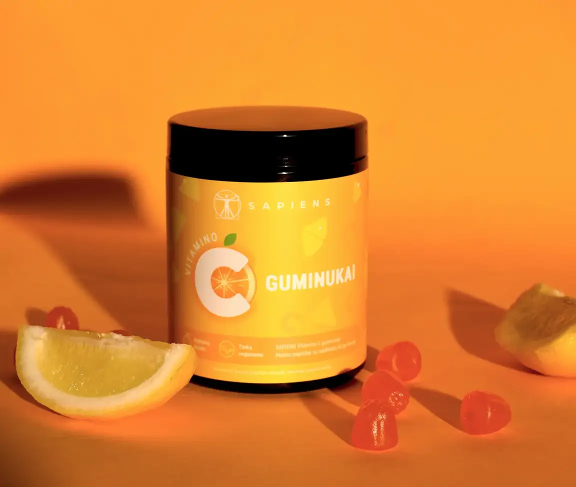 Vitamino C guminukai 1+1