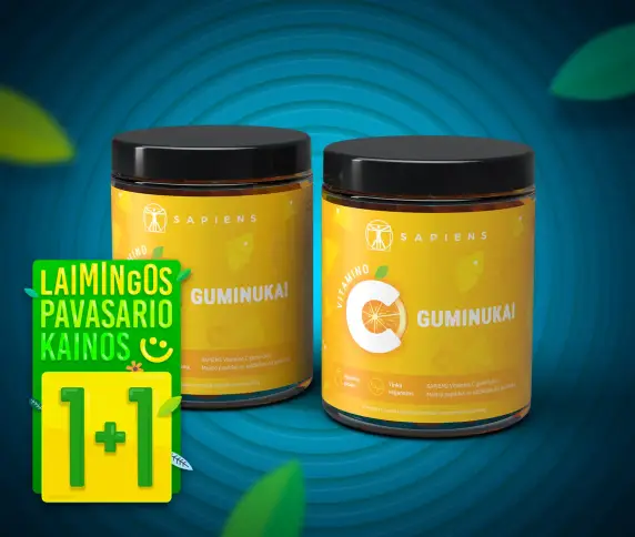 Vitamino C guminukai 1+1