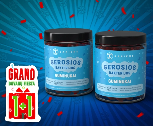 Gerosios bakterijos - guminukai 1+1