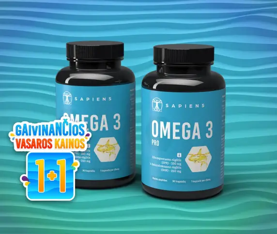 Omega 3 PRO 1+1