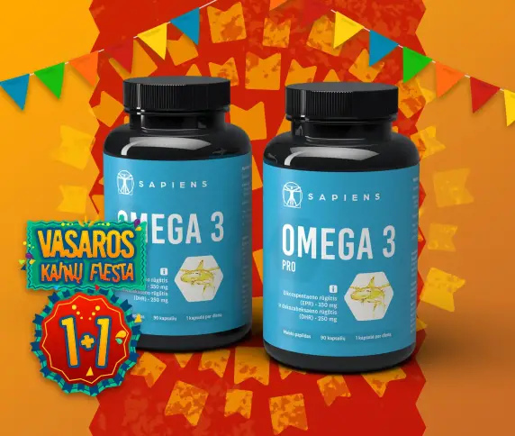 Omega 3 PRO 1+1