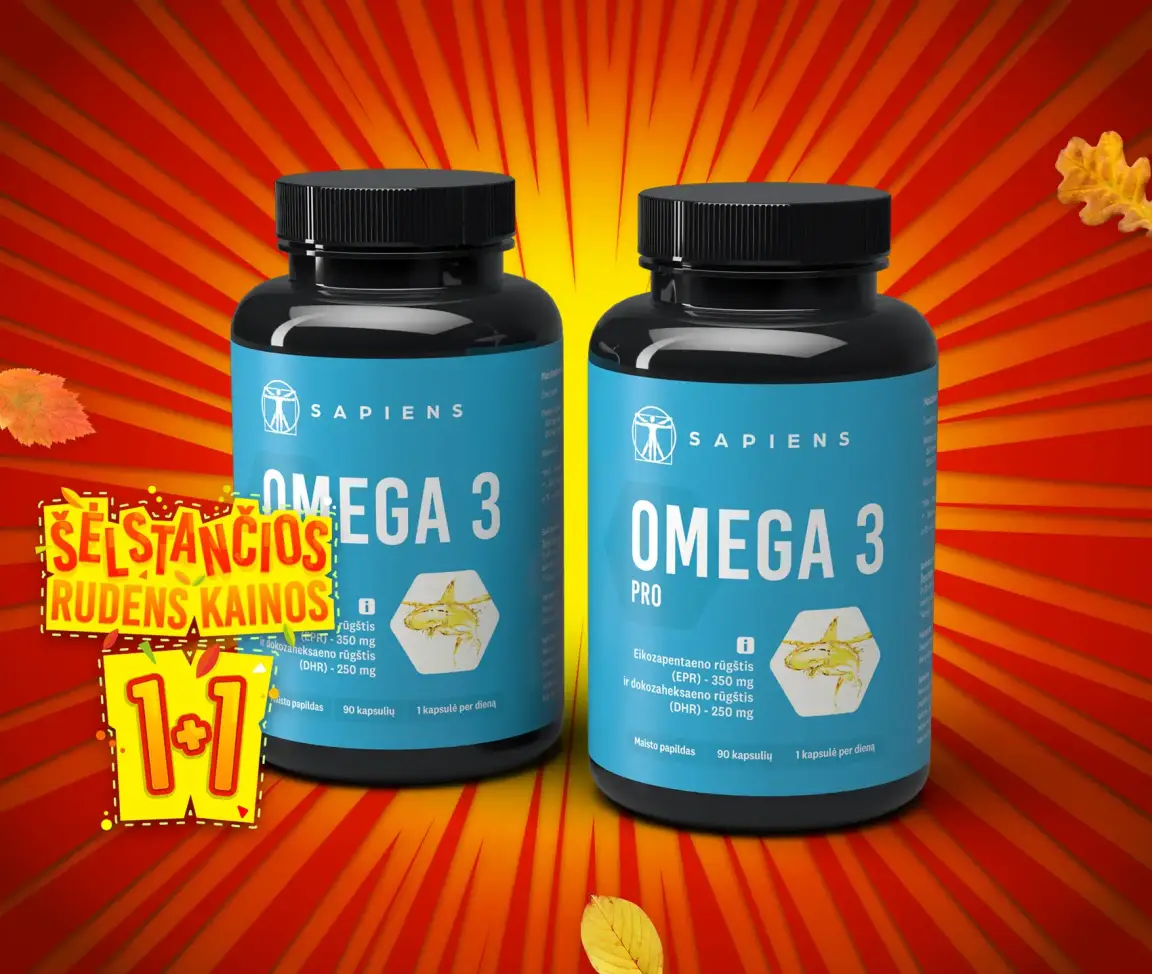 Omega 3 PRO 1+1