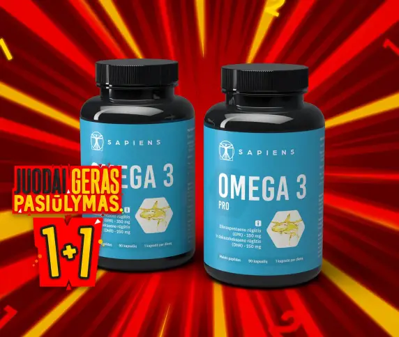 Omega 3 PRO 1+1