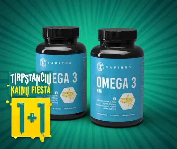 Omega 3 PRO 1+1
