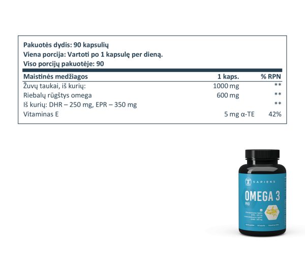 Omega 3 PRO 1+1