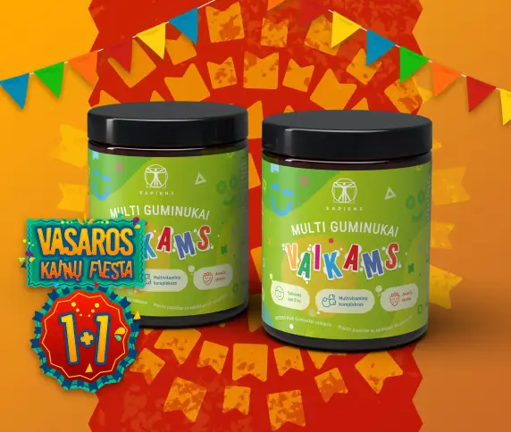 Multi Guminukai vaikams 1+1