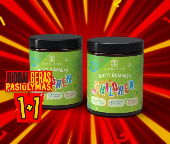 Multi Guminukai vaikams 1+1