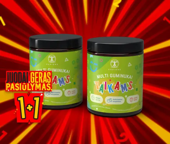 Multi Guminukai vaikams 1+1