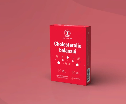 Cholesterolio balansui