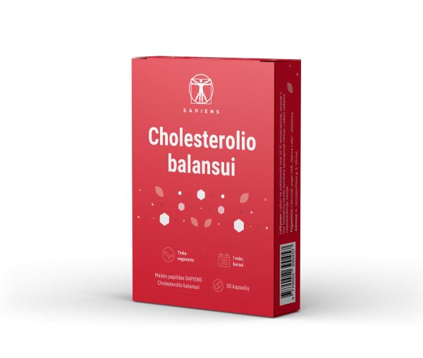 Cholesterolio balansui