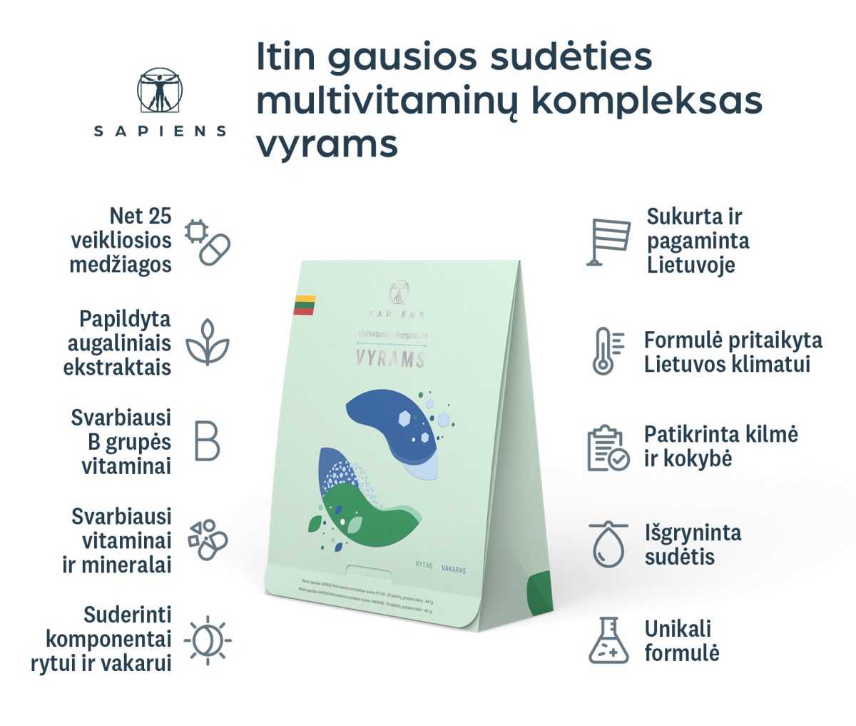 Multivitaminų kompleksas Vyrams
