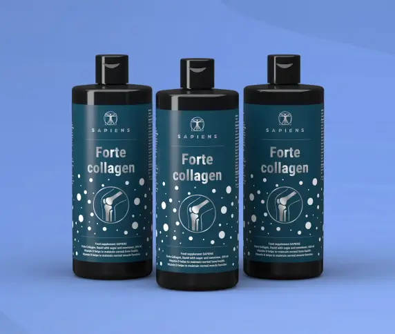 Forte kolagenas (sąnariams su vit. D) x 3 Rinkinys