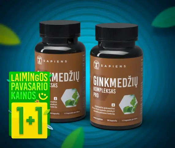 Ginkmedžių kompleksas PRO 1+1