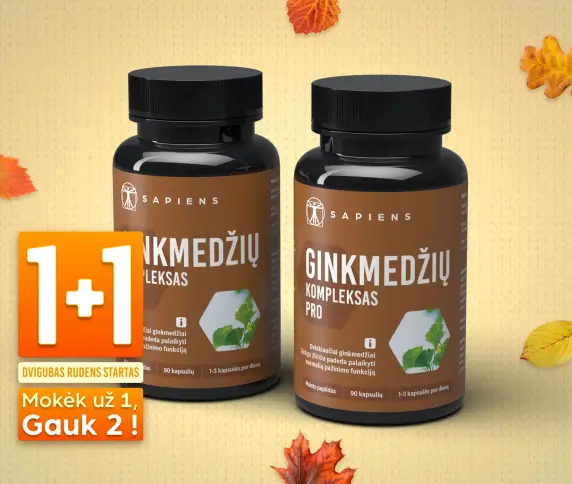 Ginkmedžių kompleksas PRO 1+1