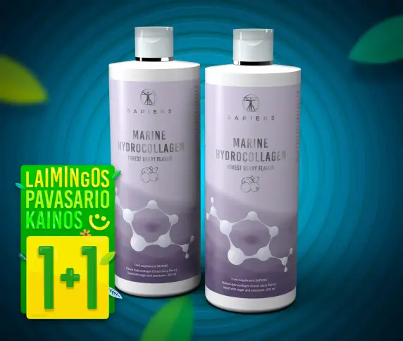 Jūrinis Hidrokolagenas (miško uogų sk.) 1+1