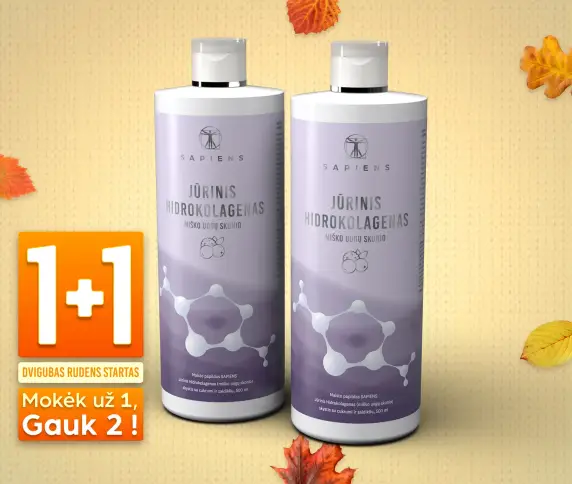 Jūrinis Hidrokolagenas (miško uogų sk.) 1+1
