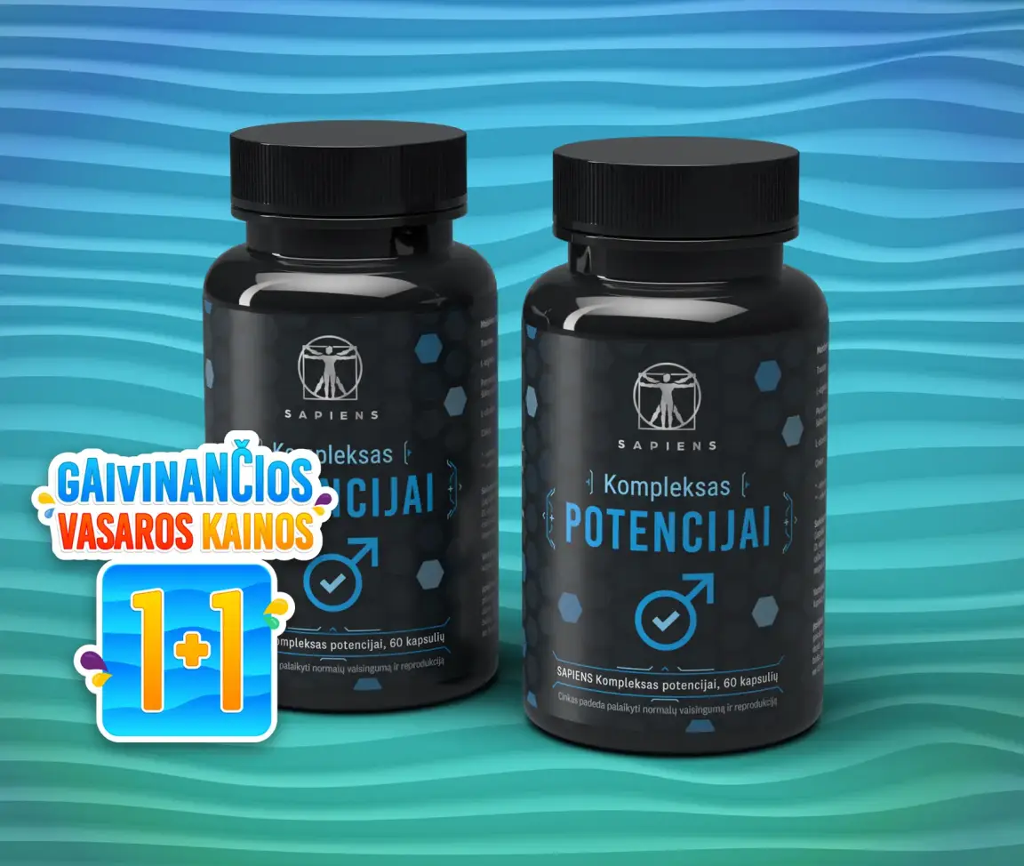 Libido ir potencijai 1+1