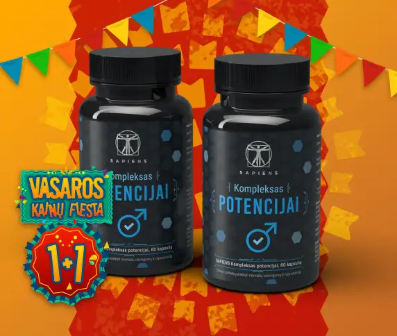 Libido ir potencijai 1+1