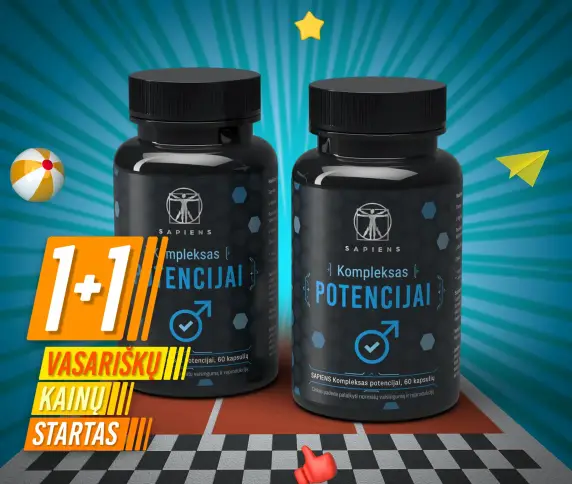 Libido ir potencijai 1+1