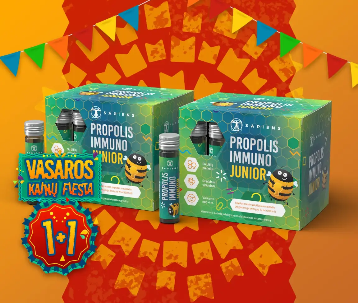 Propolis Immuno Junior 1+1