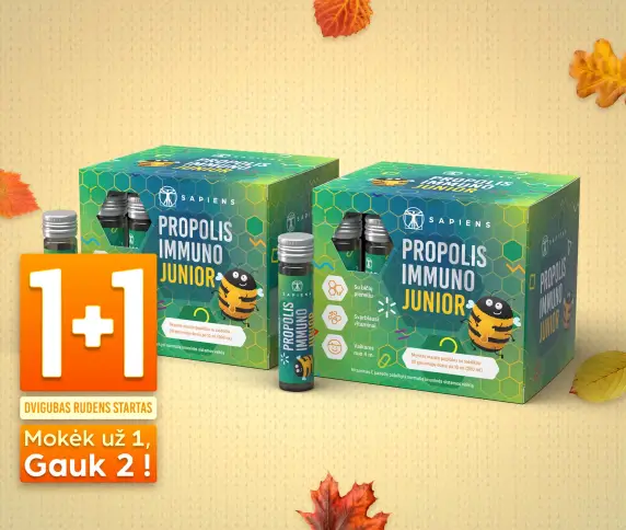 Propolis Immuno Junior 1+1