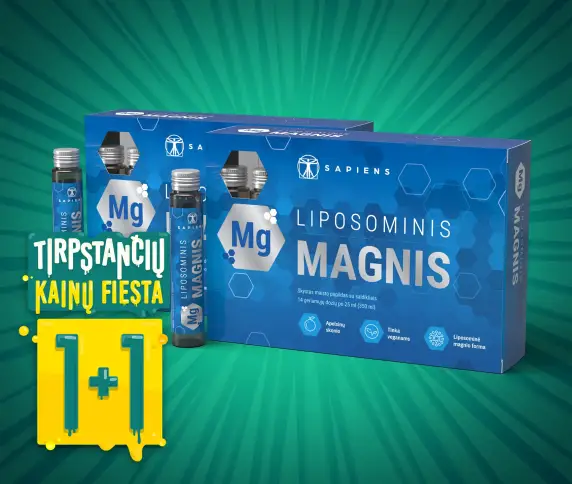 Liposominis magnis 1+1