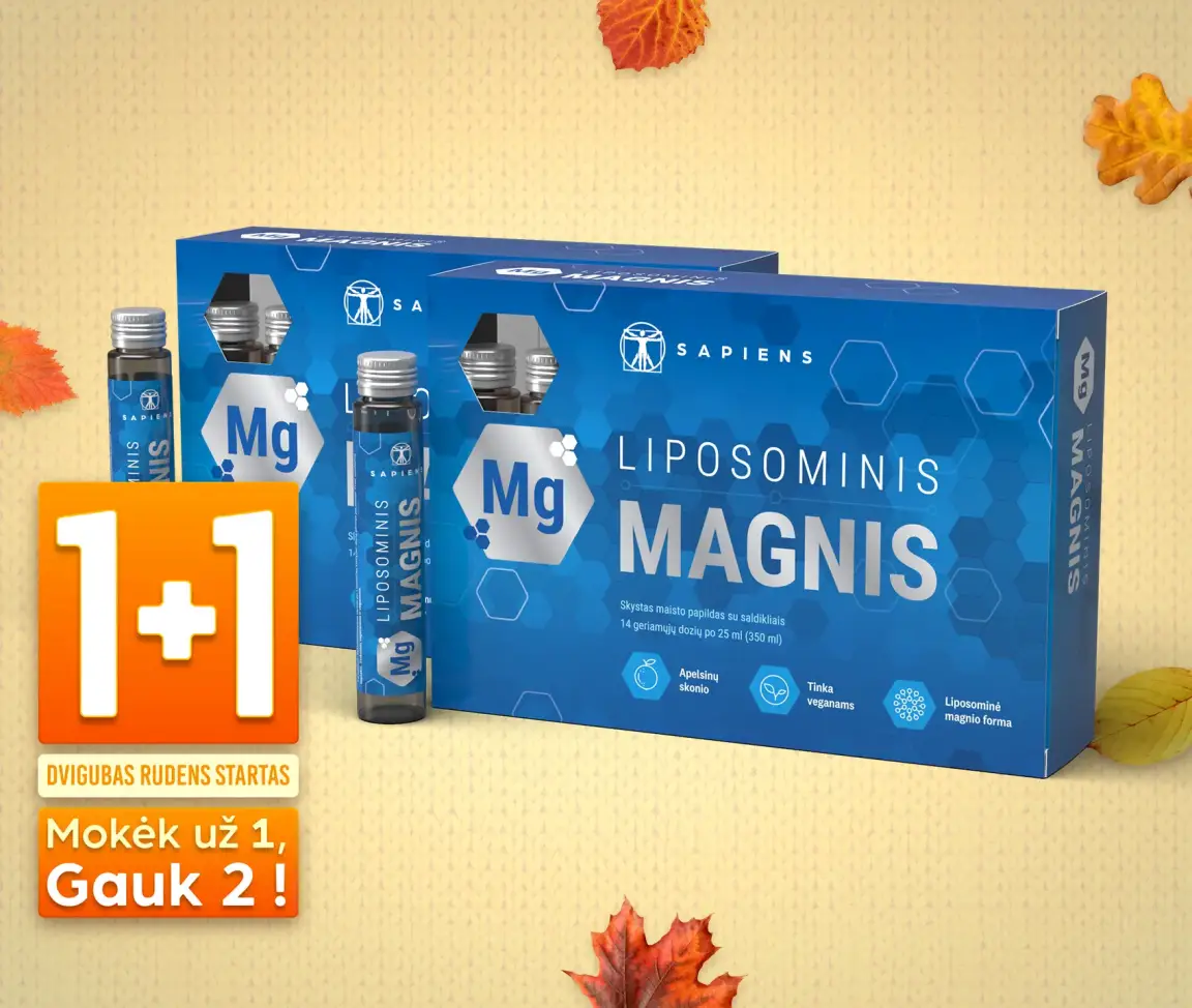 Liposominis magnis 1+1
