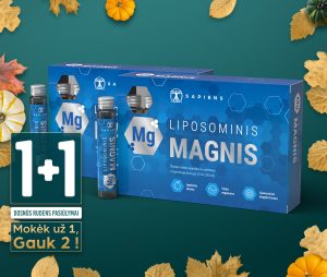 Liposominis magnis 1+1
