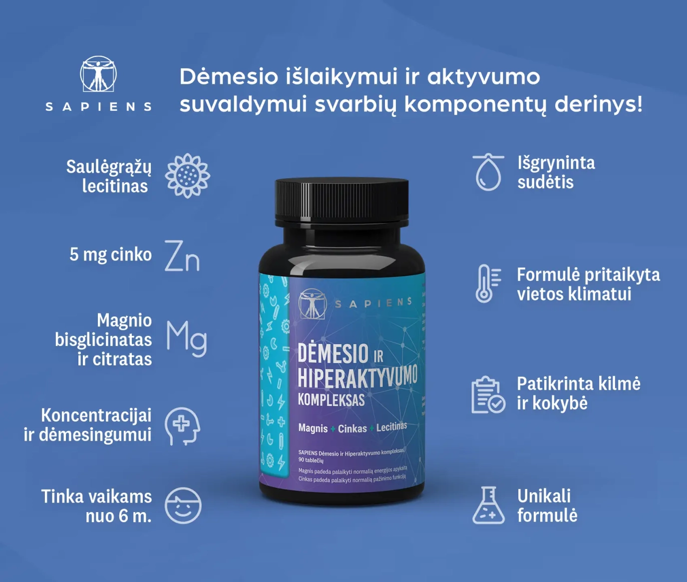 Dėmesio ir Hiperaktyvumo kompleksas 1+1