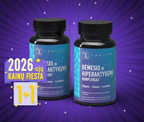 Dėmesio ir Hiperaktyvumo kompleksas 1+1