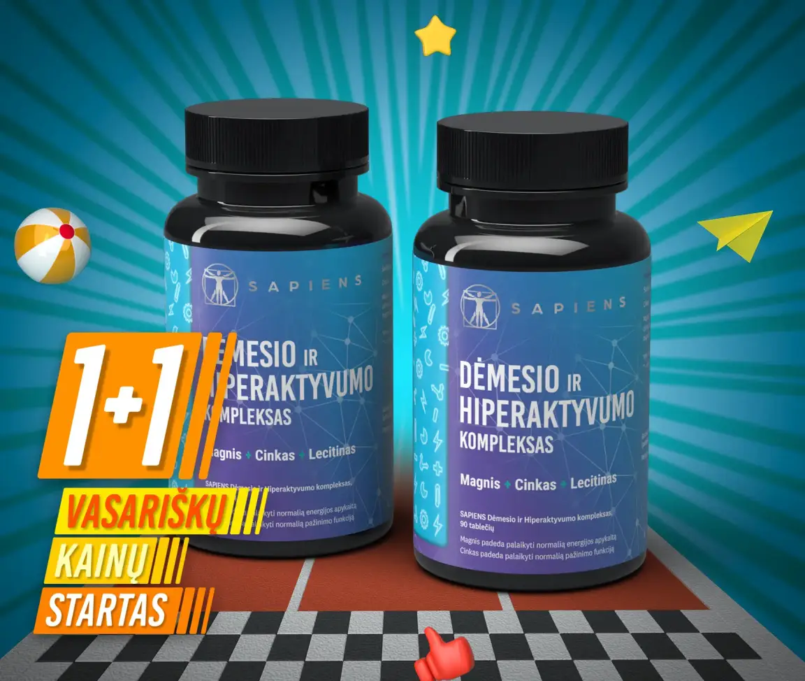 Dėmesio ir Hiperaktyvumo kompleksas 1+1