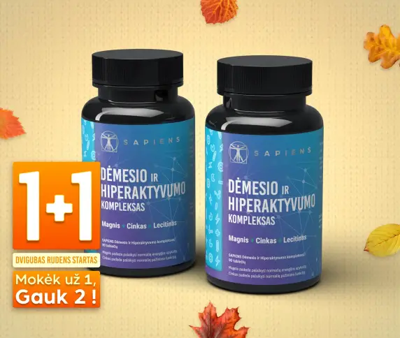 Dėmesio ir Hiperaktyvumo kompleksas 1+1
