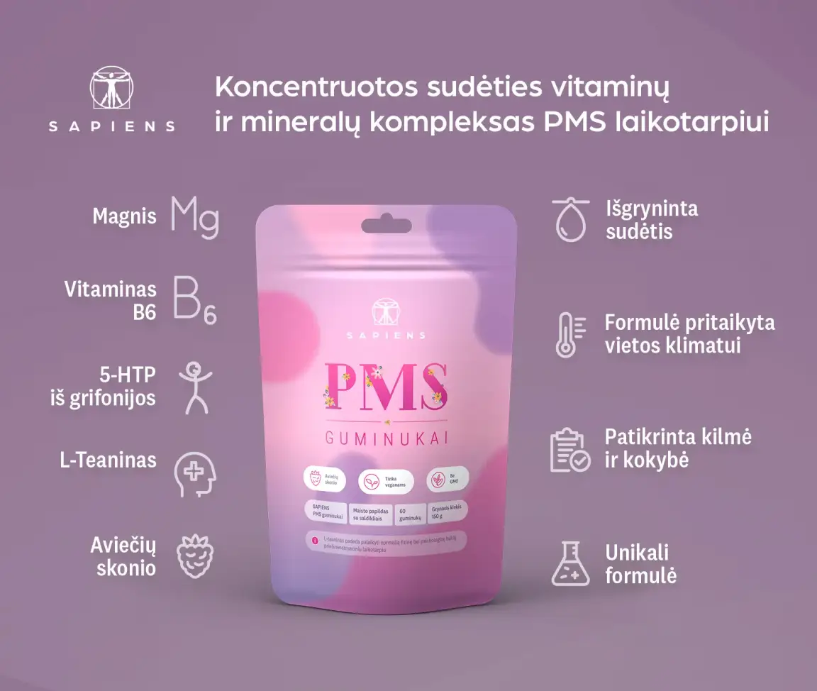 PMS guminukai 1+1