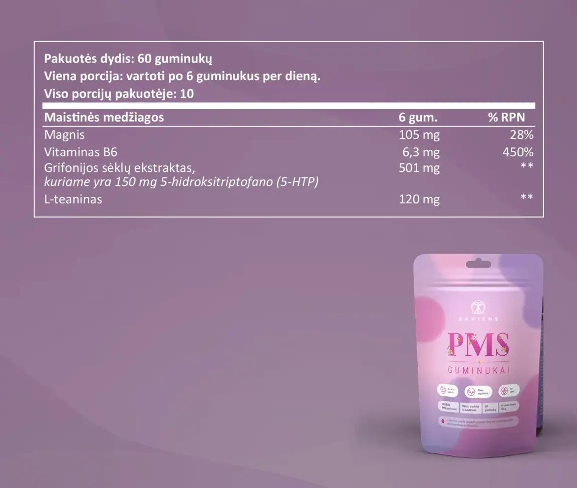 PMS guminukai 1+1