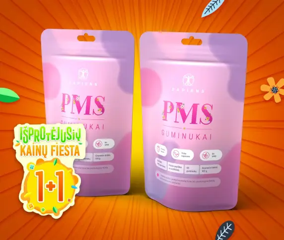PMS guminukai 1+1
