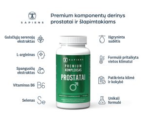 Premium kompleksas prostatai