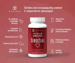 Premium kompleksas širdžiai