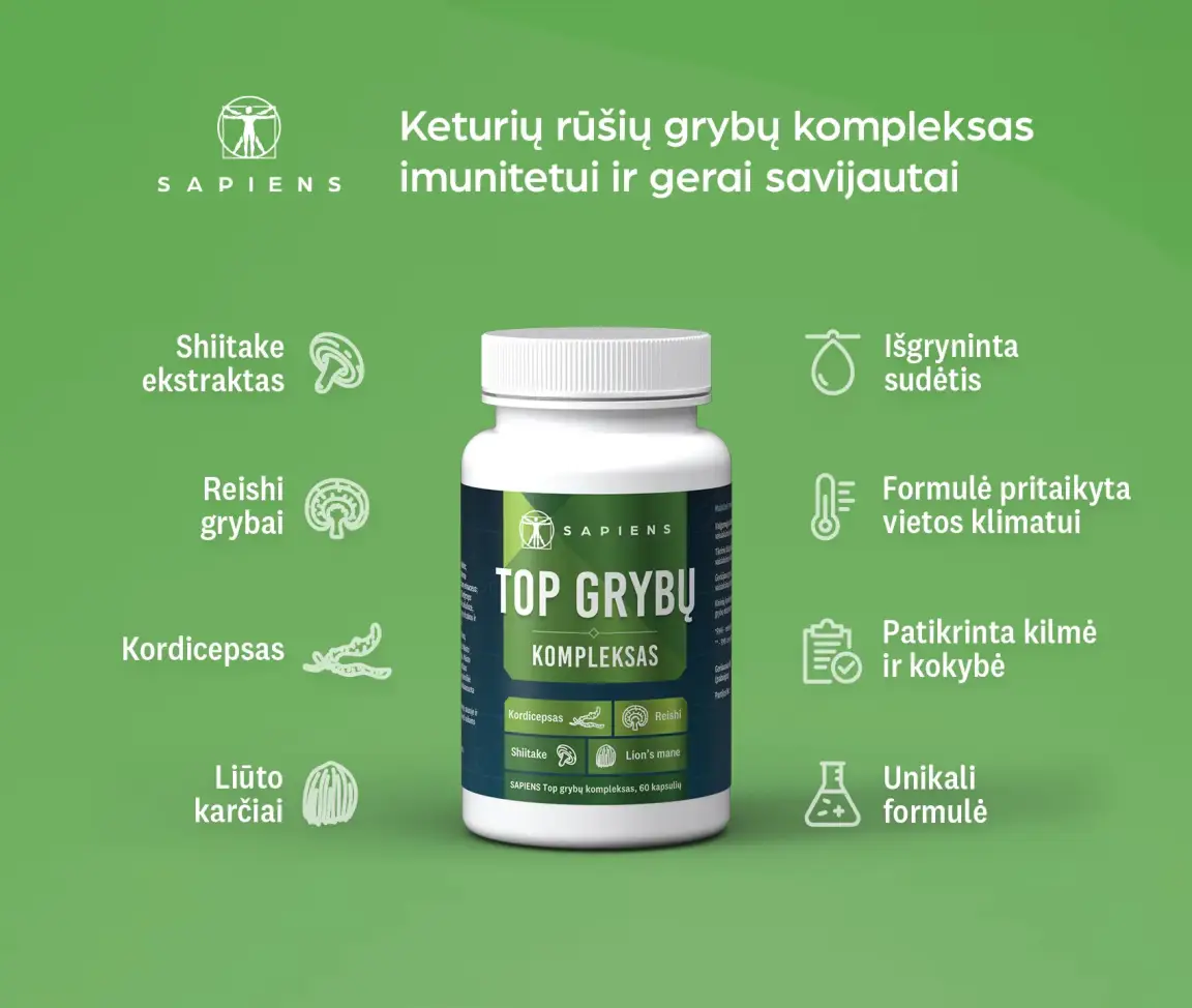 Top grybų kompleksas