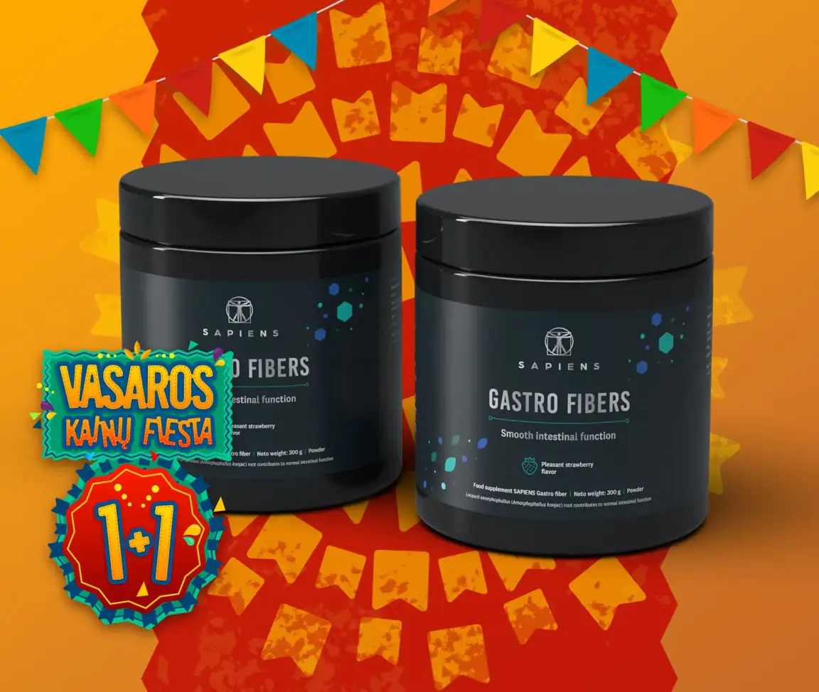 Gastro fibers 1+1