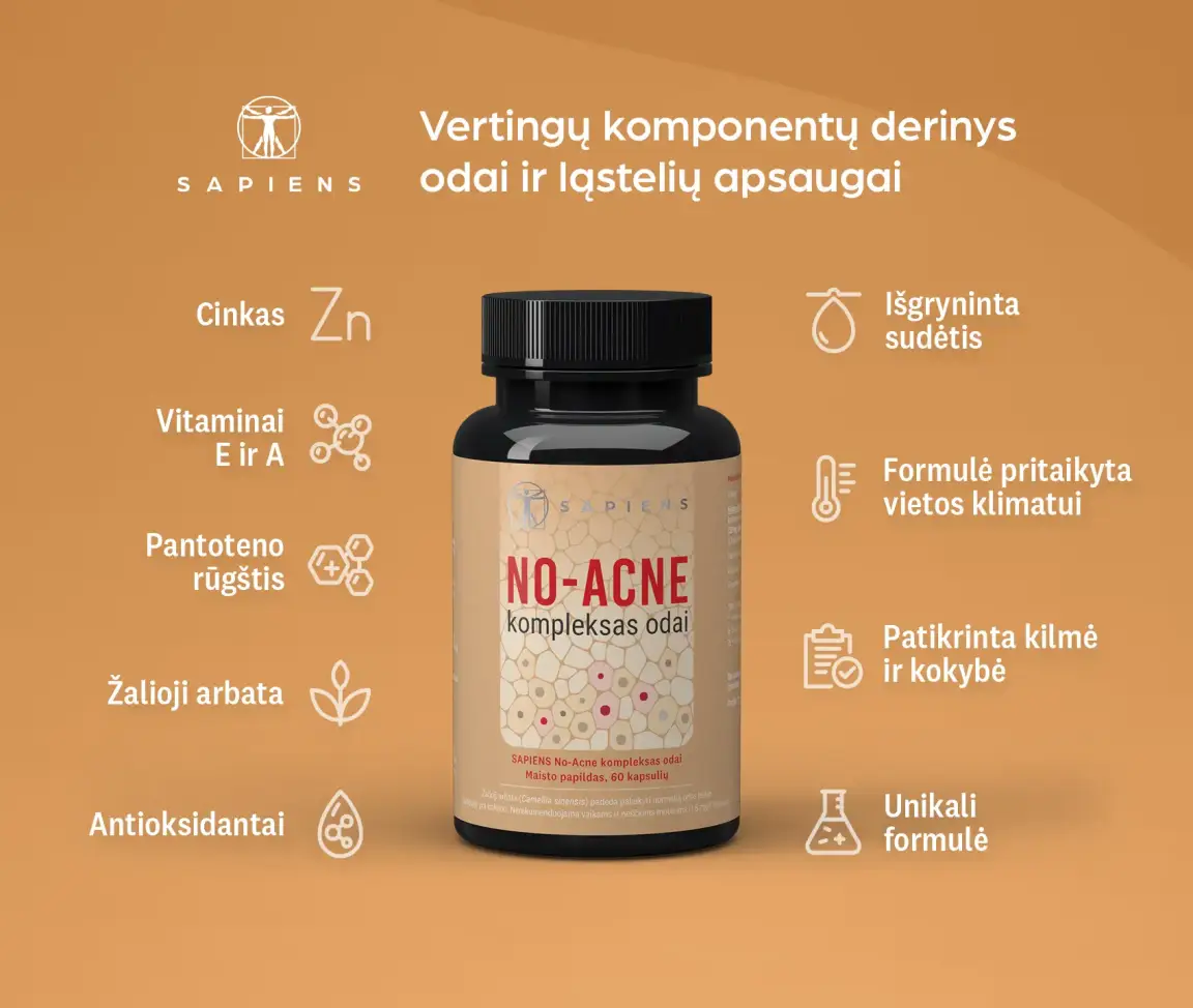 No-Acne kompleksas odai
