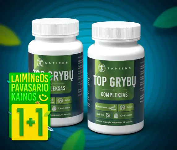 Top grybų kompleksas 1+1