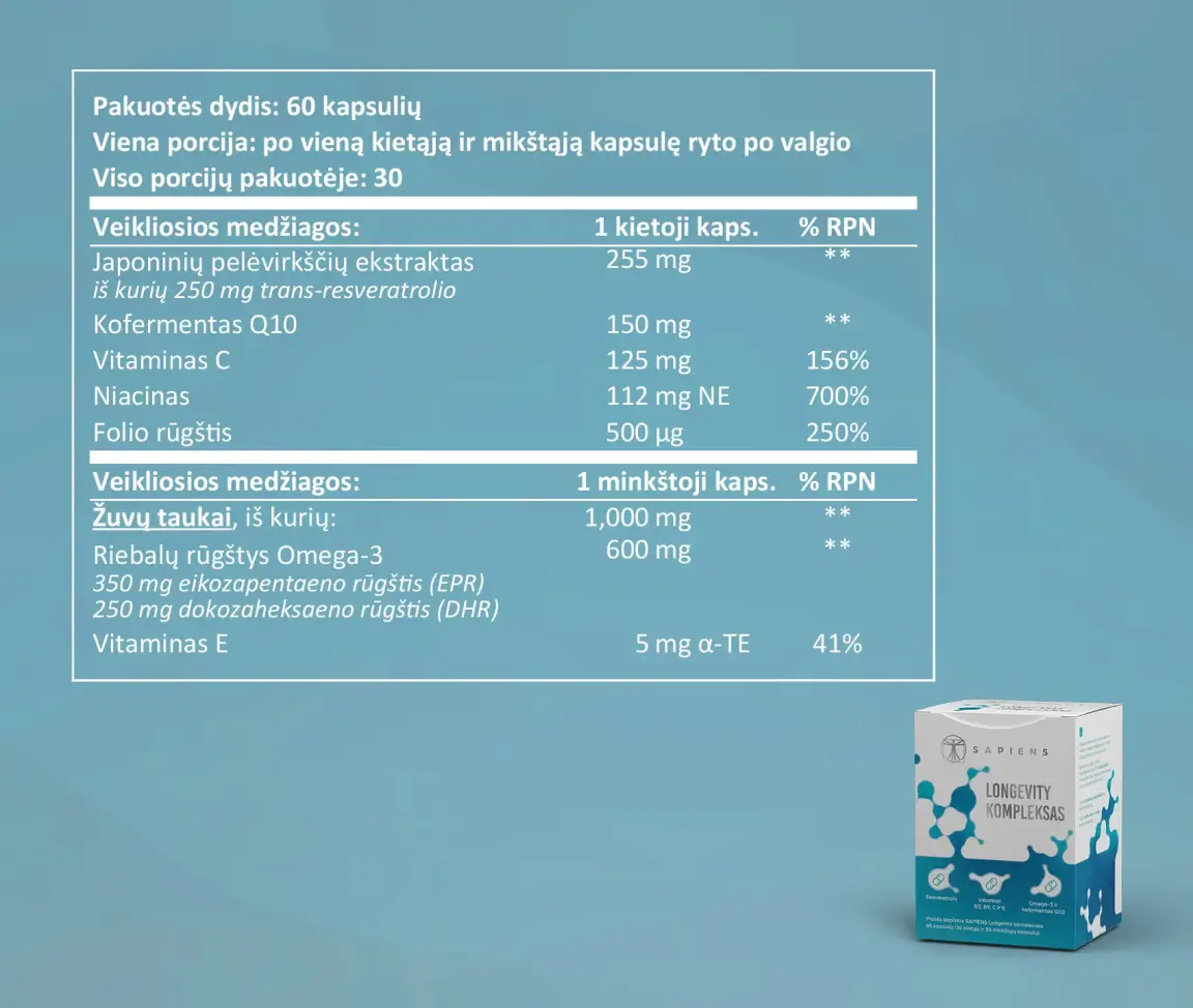 Longevity kompleksas 1+1