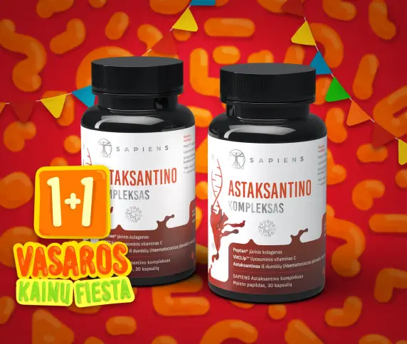 Astaksantino kompleksas 1+1